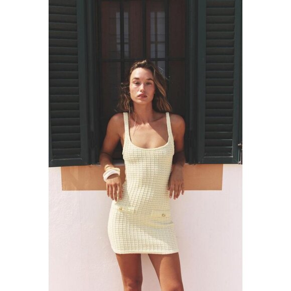 ZARA STRETCH SHORT DRESS - Picture 2 of 6